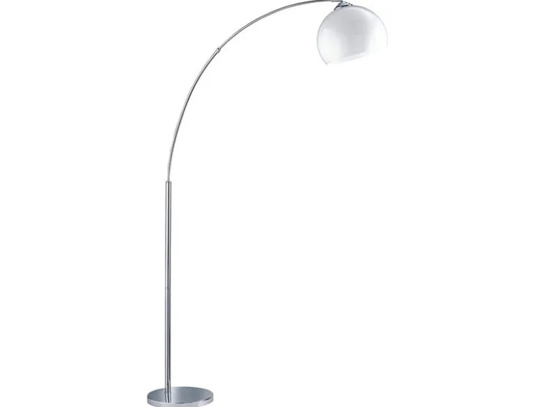 LED Bogenleuchte mit großer Ausladung, Kopf schwenkbar - 180cm hoch