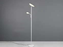 LED Deckenfluter SPECTER mit Leselampe, dimmbar & Lichtfarbe einstellbar, 178cm