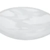 LED Deckenlampe mit Glas Lampenschirm Weiß Alabaster, Ø 25cm