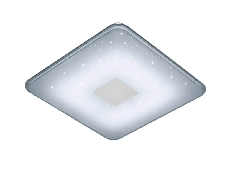 LED Deckenlampe SAMURAI mit Tageslicht, Fernbedienung & Sternenhimmel 42 x 42cm