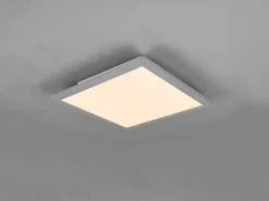 LED Deckenleuchte ALPHA Titan Panel eckig Ultra Slim, Quadrat 29cm