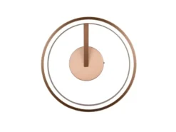 LED Deckenleuchte AMADOR Metall Coffee, dimmbar & Lichtfarbe einstellbar Ø 45cm