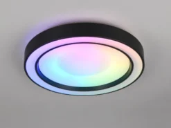 LED Deckenleuchte ARCO mit Fernbedienung & RGB Farbwechsler, Ø 40cm