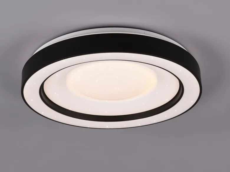 LED Deckenleuchte ARCO mit Fernbedienung & RGB Farbwechsler, Ø 49cm