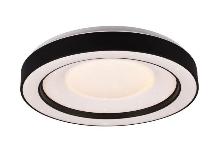 LED Deckenleuchte ARCO mit Fernbedienung & RGB Farbwechsler, Ø 49cm