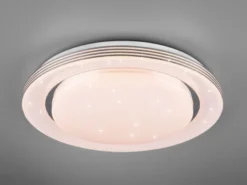 LED Deckenleuchte ATRIA Fernbedienung, dimmbar Sternenhimmel, Weiß Ø38cm