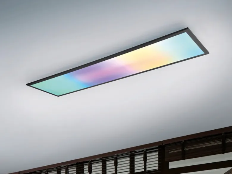 LED Deckenleuchte BETA mit Fernbedienung und RGBW Farbwechsler, Breite 119cm