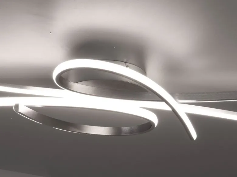 LED Deckenleuchte BIBA mit Fernbedienung dimmbar & Tageslicht, Breite 100cm