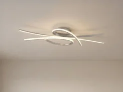 LED Deckenleuchte BIBA mit Fernbedienung dimmbar & Tageslicht, Breite 100cm