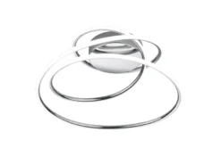 LED Deckenleuchte BOLOGNA dimmbar über Schalter, 5.100 Lumen hell Ø 50cm