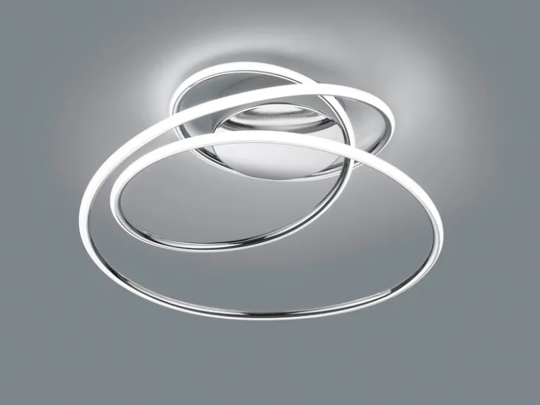 LED Deckenleuchte BOLOGNA dimmbar über Schalter, 5.100 Lumen hell Ø 50cm