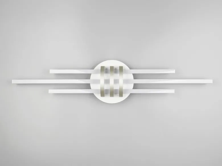 LED Deckenleuchte CINTO in Weiß, dimmbar, Breite 81cm