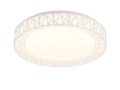 LED Deckenleuchte CLUSTER dimmbar mit Fernbedienung, Weiß Ø 48cm