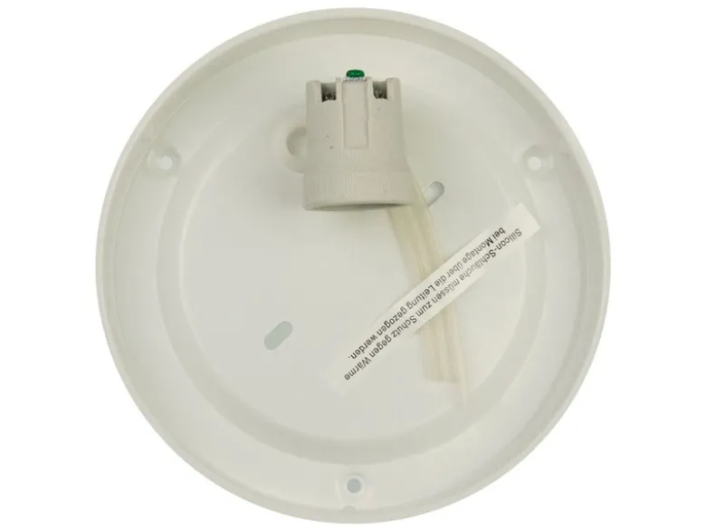 LED Deckenleuchte / Deckenschale rund, Schliffglas satiniert, Ø 30cm