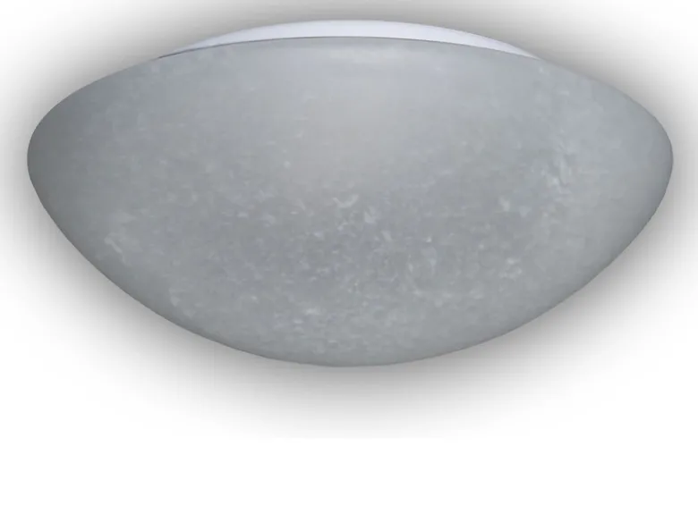LED Deckenleuchte / Deckenschale rund, Glas PERGAMENT, Ø 30cm
