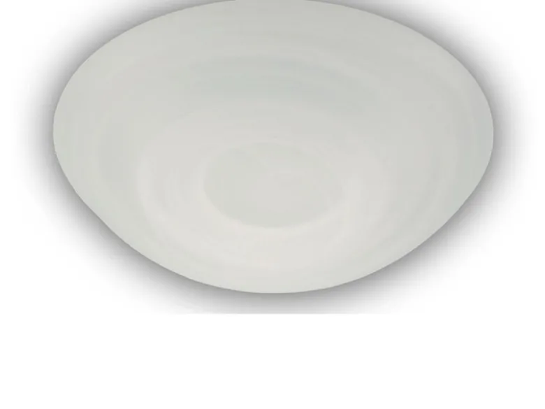 LED Deckenleuchte Deckenschale rund, Glas Alabaster, Ø 35cm
