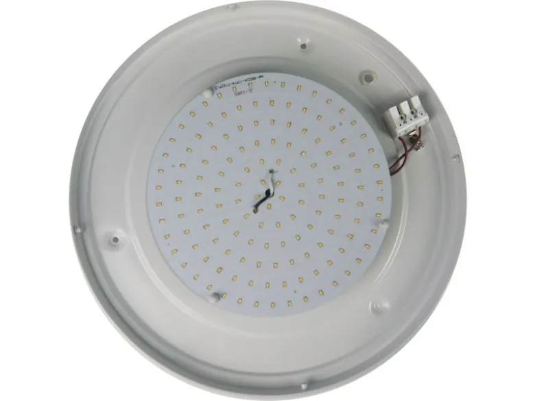 LED-Deckenleuchte / Deckenschale rund, Glas Alabaster, Ø 25cm
