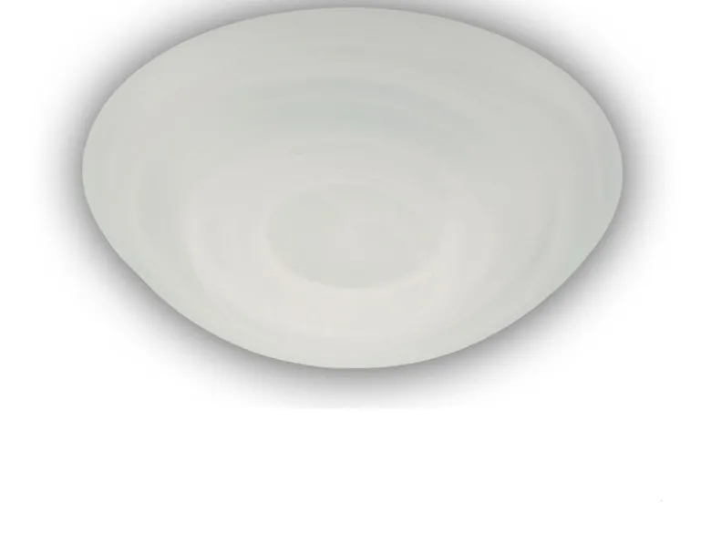 LED-Deckenleuchte / Deckenschale rund, Glas Alabaster, Ø 25cm