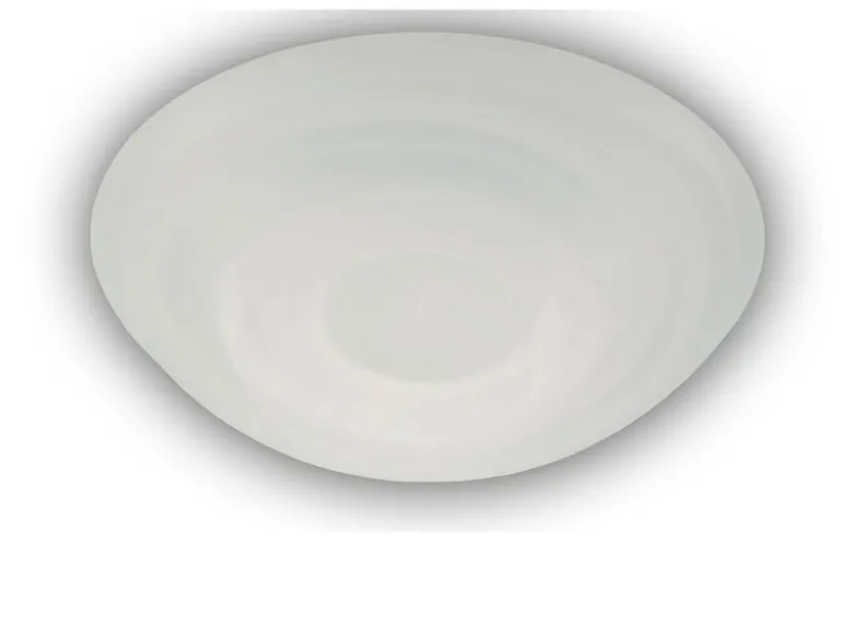 LED-Deckenleuchte / Deckenschale rund, Glas Alabaster, Ø 20cm