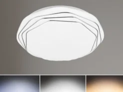 LED Deckenleuchte DIZZY mit Fernbedienung dimmbar & Sternenhimmel, Ø 38cm