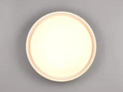 LED Deckenleuchte FELIS mit Fernbedienung & Tageslicht, Weiß Ø 40cm