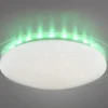 LED Deckenleuchte Fernbedienung dimmbar Sternenhimmel Farbwechsel, Ø 72cm