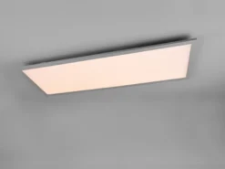 LED Deckenleuchte GAMMA Titan Panel mit Nachtlicht rechteckig, Breite 80cm