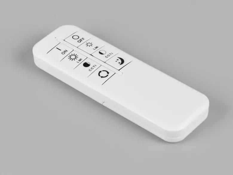 LED Deckenleuchte GOYA ultraflach mit Fernbedienung, klein, dimmbar Weiß, Ø 30cm