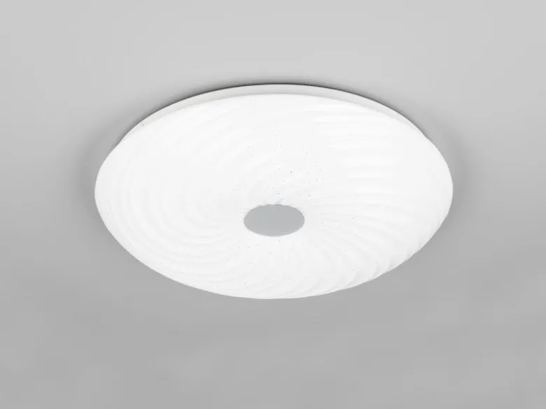 LED Deckenleuchte GRAVITY dimmbar, mit Sternenhimmel & Fernbedienung, Ø 37cm