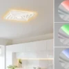 LED Deckenleuchte HERO dimmbar, Tageslicht & RGB, Quadrat 50cm