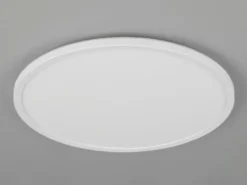 LED Deckenleuchte JOKO ultraflach mit Fernbedienung, dimmbar, Weiß, Ø 42cm