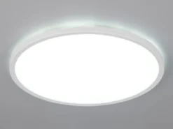 LED Deckenleuchte JOKO ultraflach mit Fernbedienung, dimmbar, Weiß, Ø 42cm