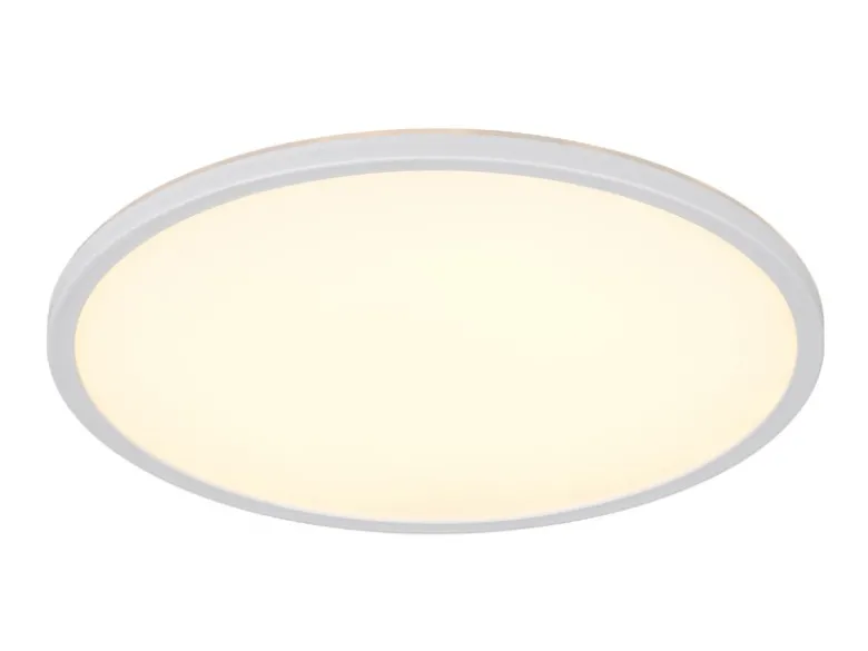 LED Deckenleuchte JOKO ultraflach mit Fernbedienung, dimmbar, Weiß, Ø 42cm