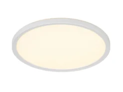 LED Deckenleuchte JOKO ultraflach mit Fernbedienung, dimmbar, Weiß, Ø 29cm