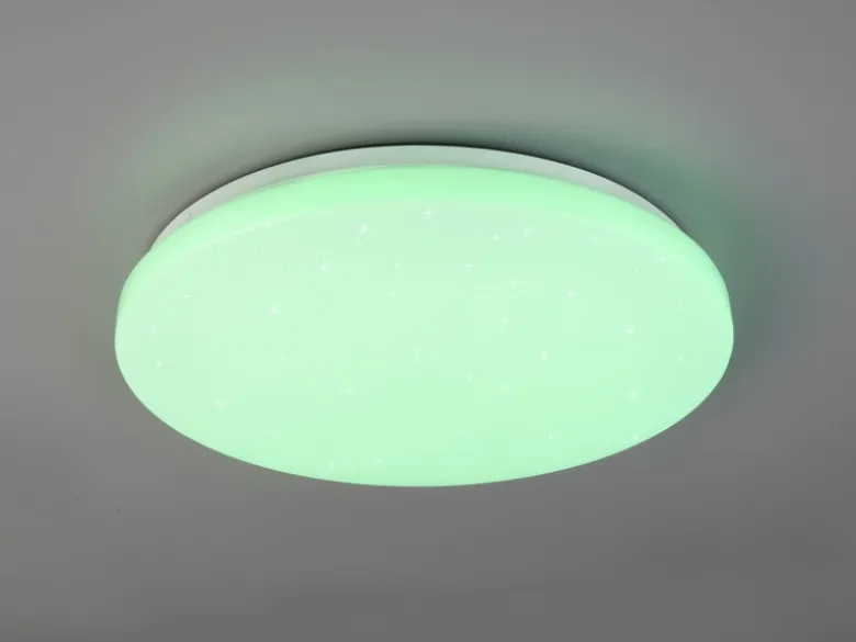 LED Deckenleuchte KIRA mit Fernbedienung, Sternenhimmel & Farbwechsel, Ø 38cm