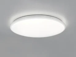 LED Deckenleuchte LIMBUS Weiß mit 3 Stufen Dimmer Neutralweiß, Ø 50cm