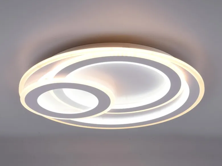 LED Deckenleuchte MITA dimmbar mit Fernbedienung, 9.000 Lumen hell Ø 51cm
