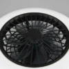 LED Deckenleuchte mit Ventilator, Fernbedienung & Wandhalterung, Ø 50cm