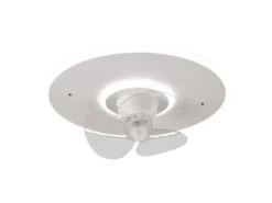 LED Deckenleuchte mit Ventilator NYBRO Fernbedienung Lichtfarbe Wechsel, Ø 50cm