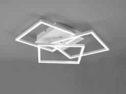 LED Deckenleuchte MOBILE Weiß dimmbar Nachtlicht Lichtfarbe einstellbar, B: 42cm