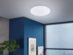 LED Deckenleuchte MONA flach, dimmbar über Lichtschalter, Ø 39,5cm