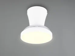 LED Deckenleuchte MOSS mit Ventilator und Fernbedienung Ø 22cm - max. 41cm