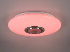 LED Deckenleuchte MUSICA mit Lautsprecher Farbwechsel & Fernbedienung, Ø 41cm