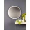 LED Deckenleuchten - 2er SET für Wand & Decke, Spiegel Design in Silber, Ø 50cm