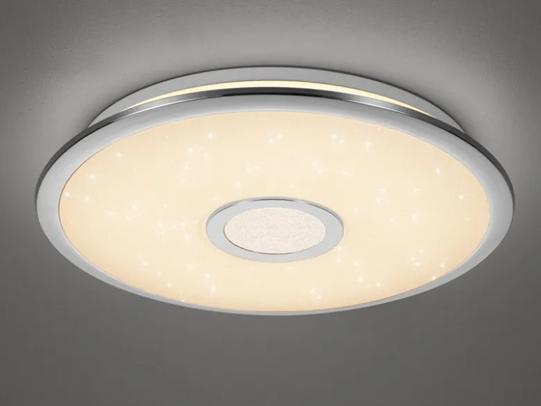 LED Deckenleuchte OSAKA dimmbar mit Fernbedienung & 3 Lichtfarben, Ø 42cm