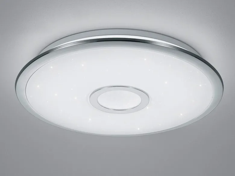 LED Deckenleuchte OSAKA dimmbar mit Fernbedienung & 3 Lichtfarben, Ø 42cm