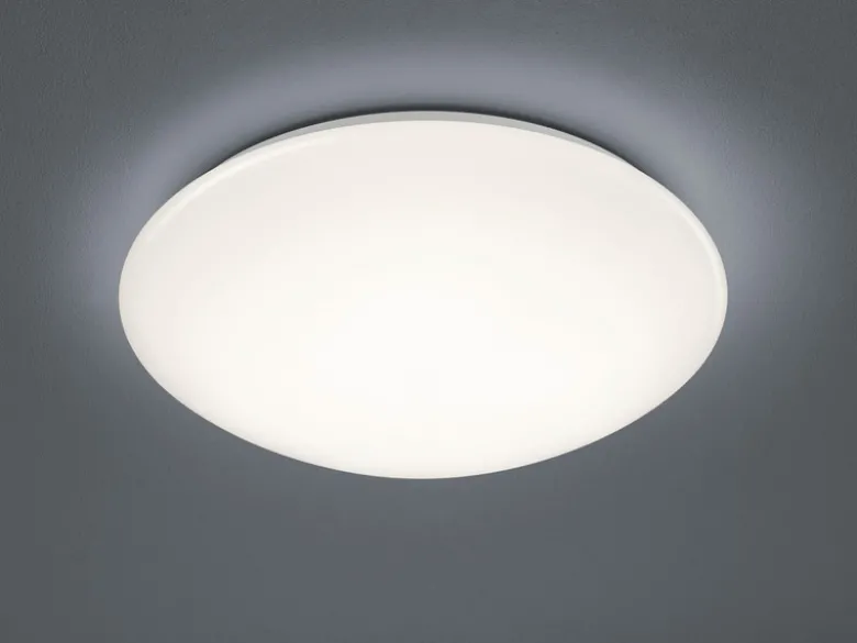 LED Deckenleuchte PAOLO in Weiß IP44 Badlampe, Ø 37cm