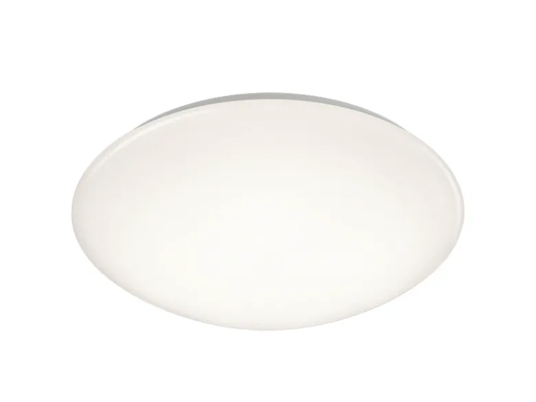 LED Deckenleuchte PAOLO in Weiß IP44 Badlampe, Ø 37cm