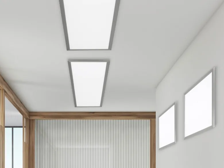 LED Deckenleuchte PHOENIX extrem flach & lang, dimmbar, Breite 120cm