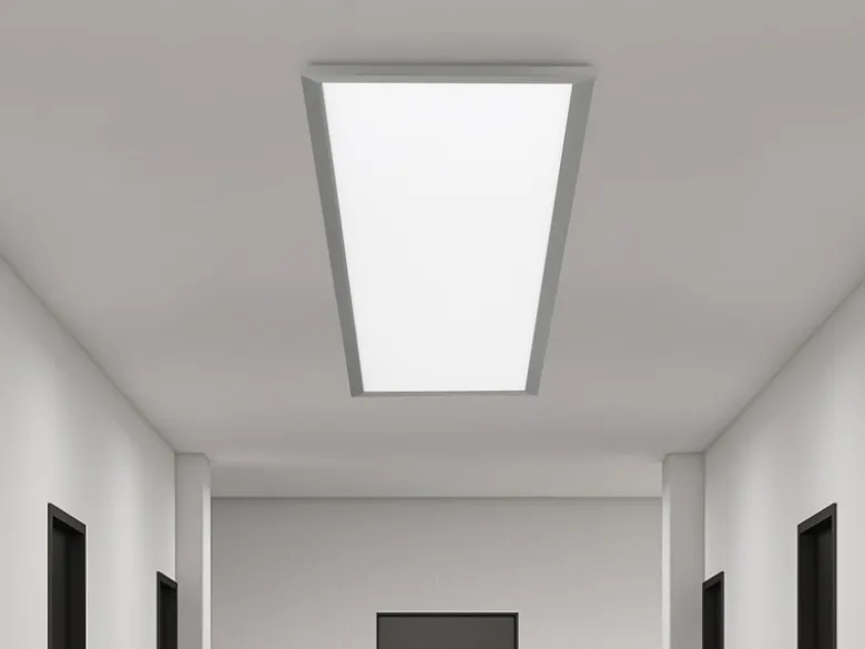 LED Deckenleuchte PHOENIX extrem flach & lang, dimmbar, Breite 120cm